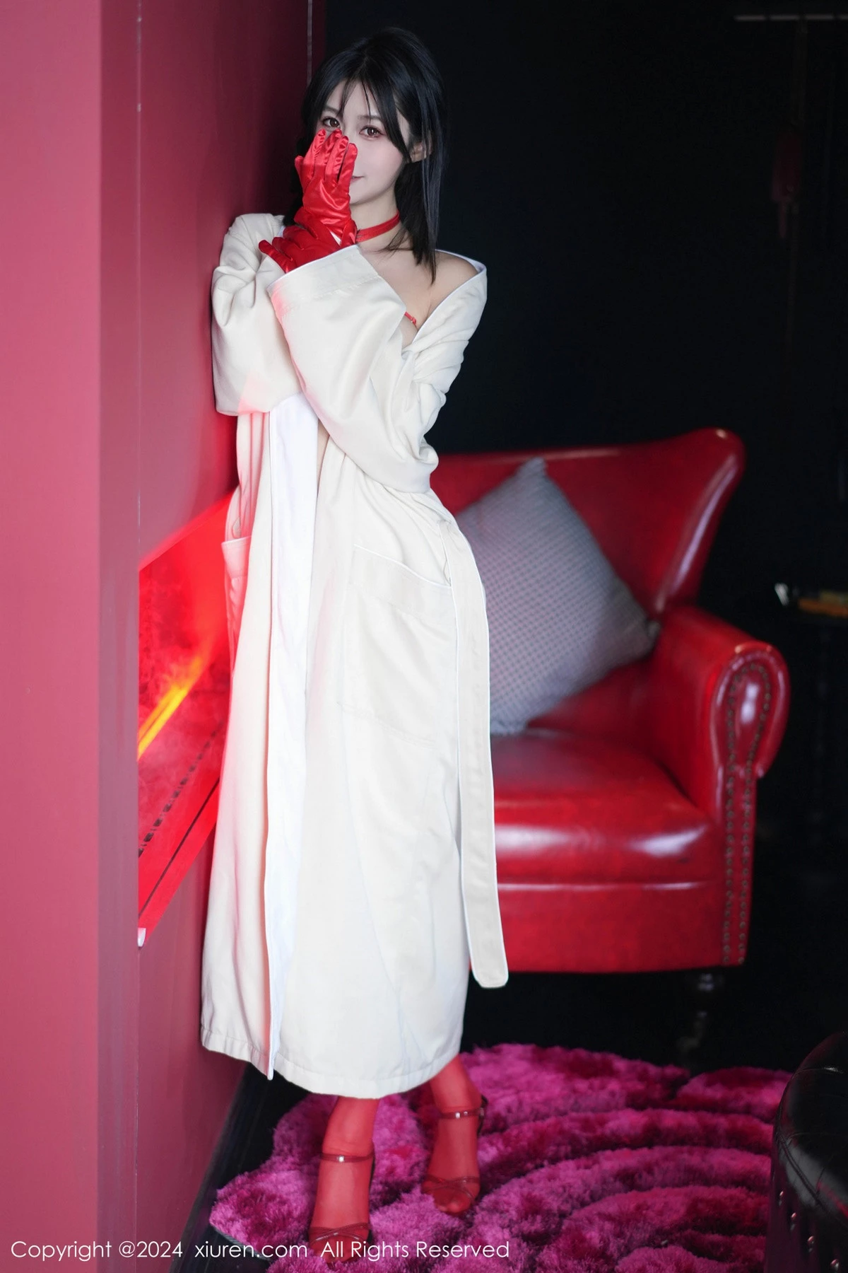 [XiuRen]高清写真图 2024.05.17 No.8555 laura阿姣 清纯美腿