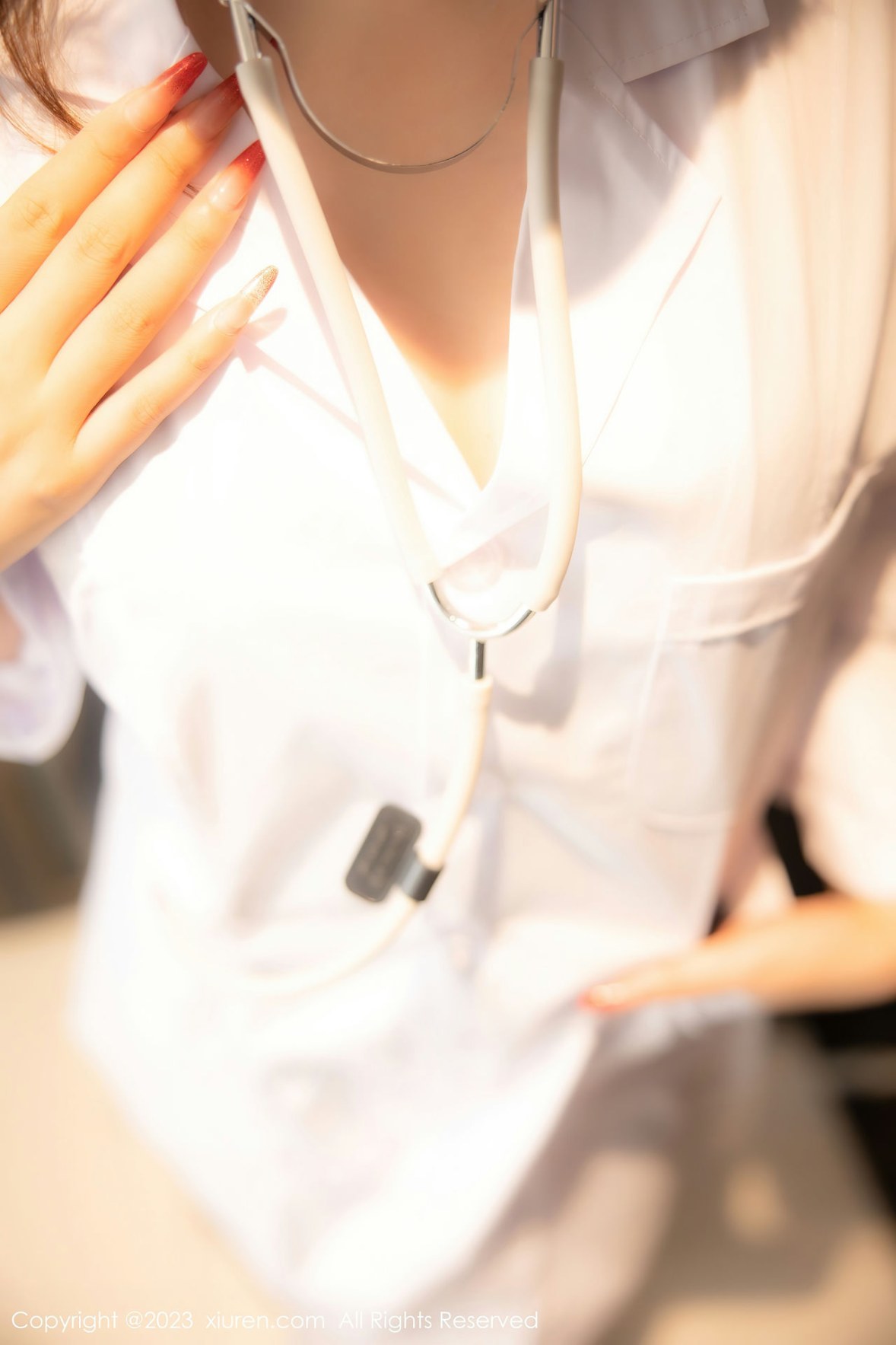 [XiuRen]高清写真图 2023.01.13 No.6130 江真真 护士服美臀