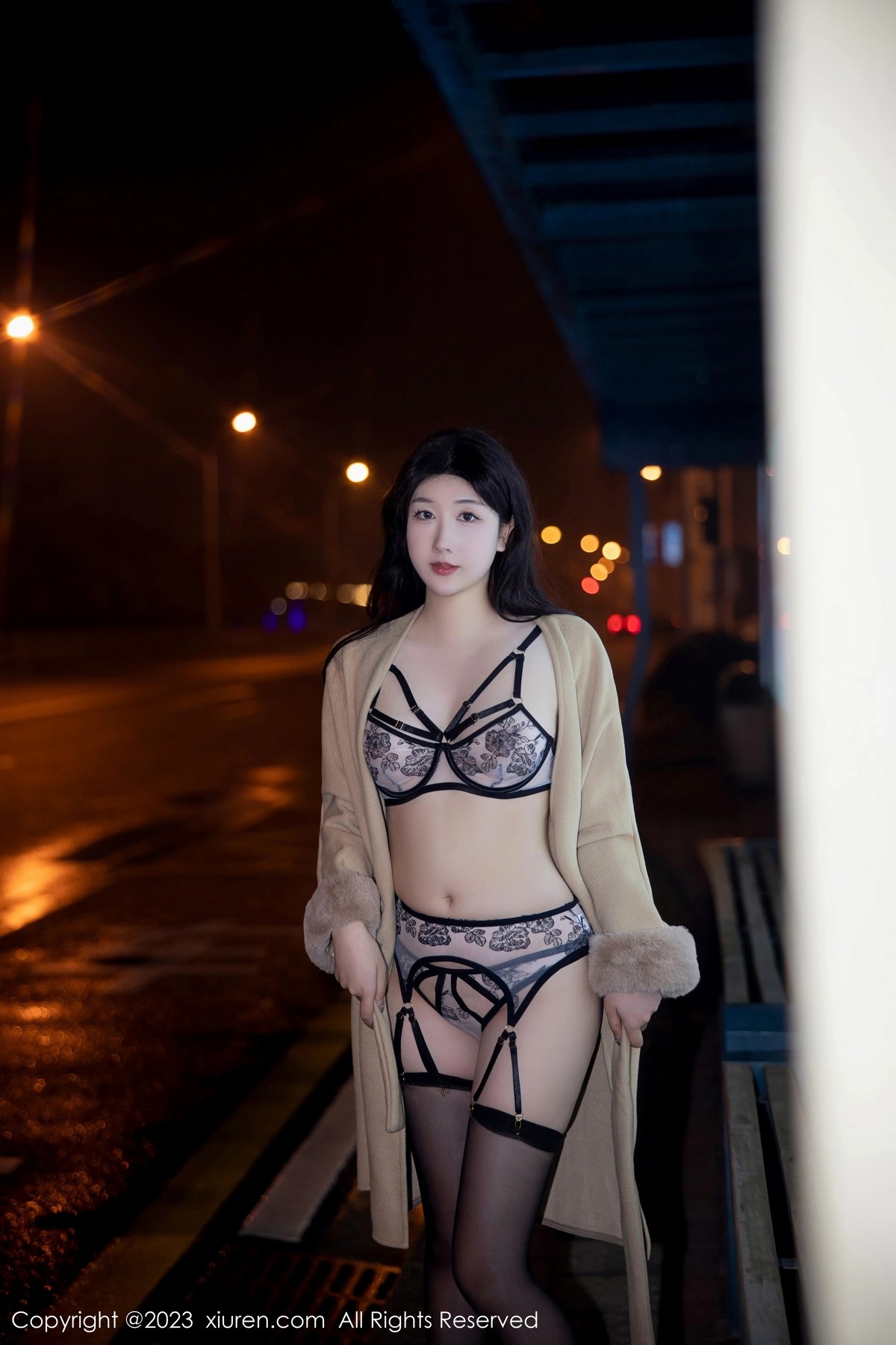 [XiuRen]高清写真图 2023.03.16 No.6424 江真真 黑丝美臀