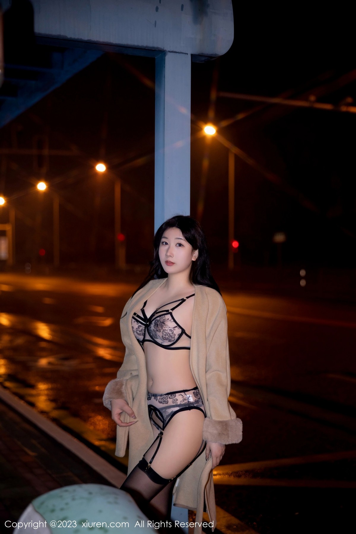 [XiuRen]高清写真图 2023.03.16 No.6424 江真真 黑丝美臀