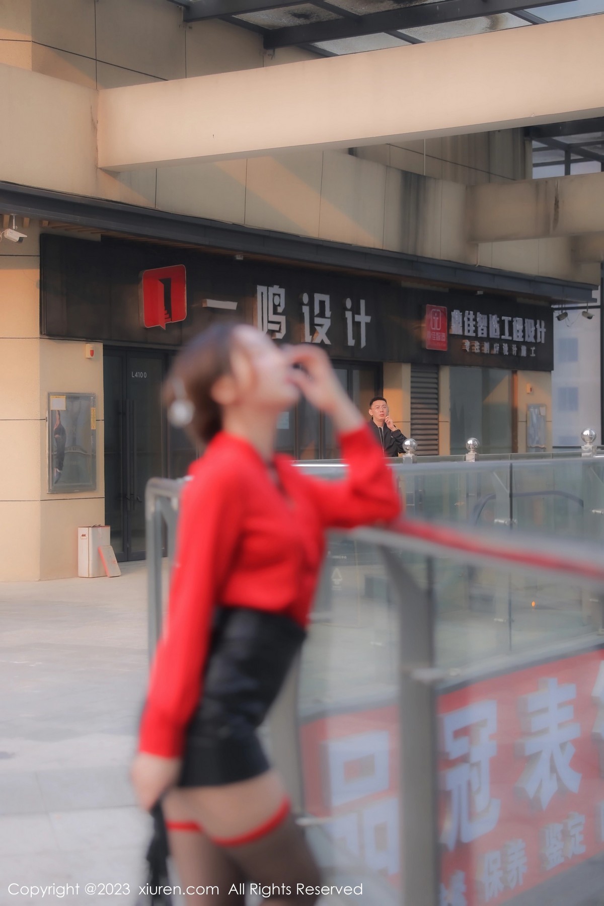 [XiuRen]高清写真图 2023.04.06 No.6529 江真真 黑丝短裙
