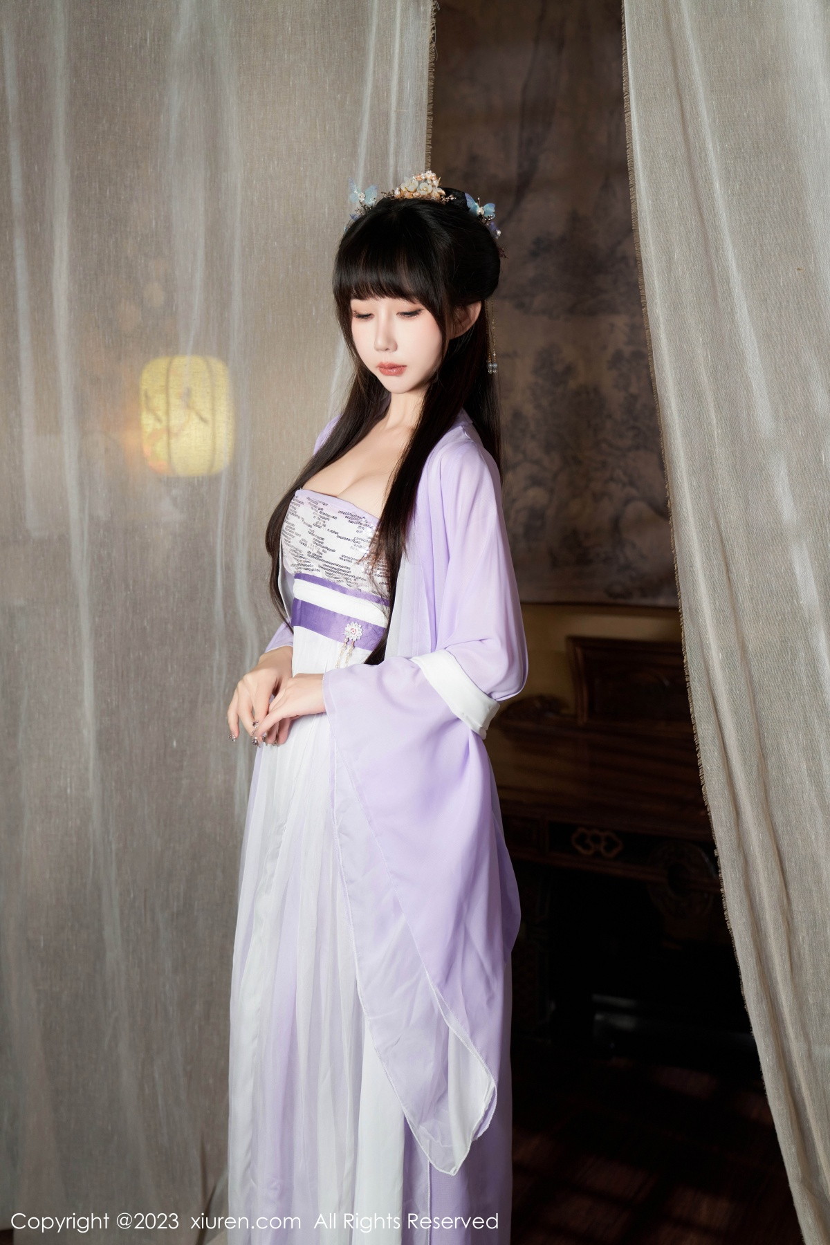 [XiuRen]高清写真图 2023.09.26 No.7442 波巧酱 古装美腿