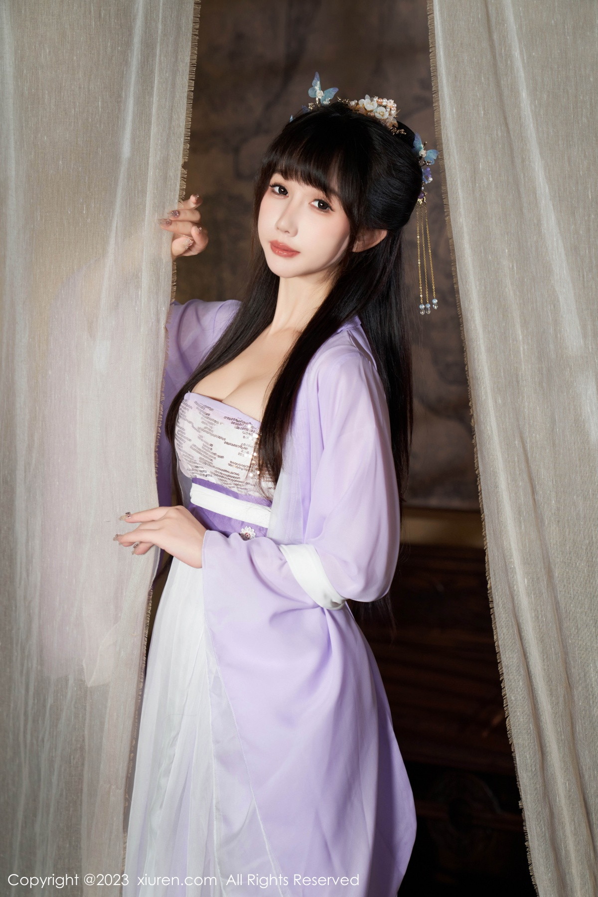 [XiuRen]高清写真图 2023.09.26 No.7442 波巧酱 古装美腿