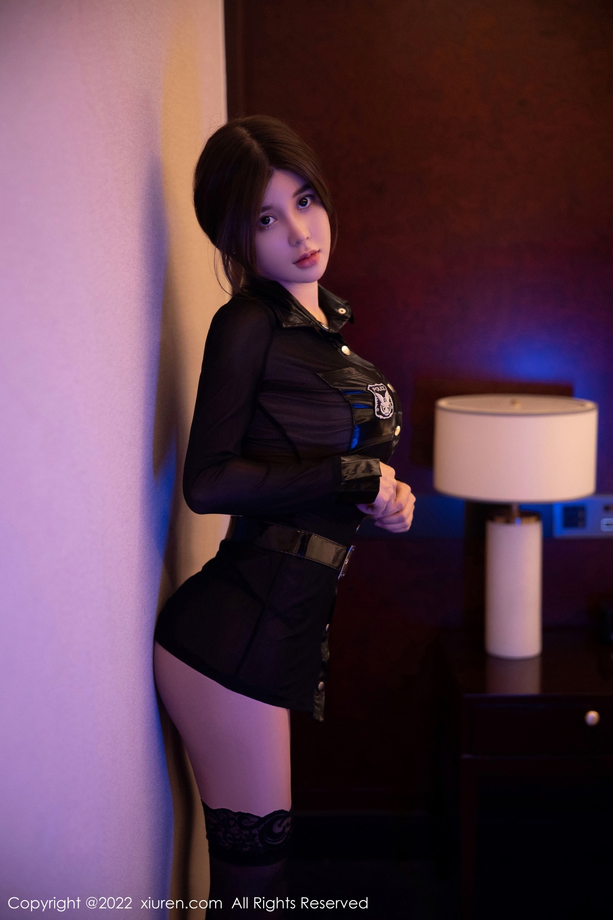 [XiuRen]高清写真图 2022.10.24 No.5750 周jojobaby 制服黑丝