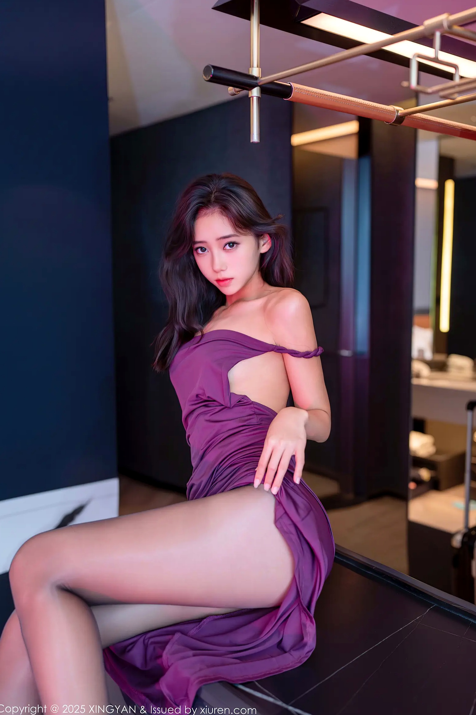 [XINGYAN]星颜社 2025.09.29 Vol.407 时安安：黑丝长腿私房诱惑，极致妩媚动人写真 [77P]