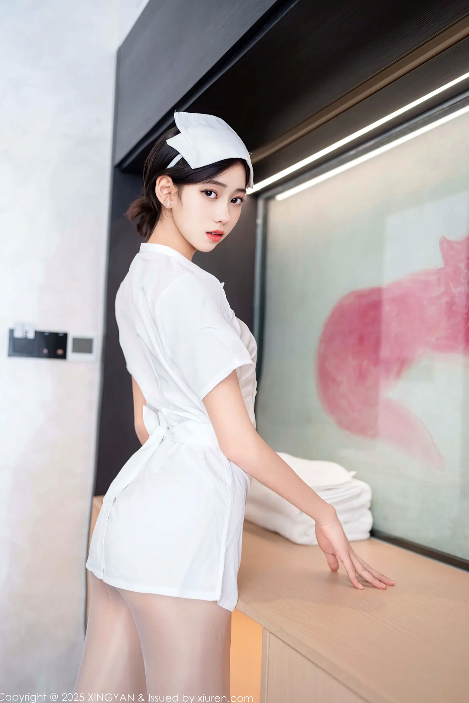 [XINGYAN]星颜社 2025.07.17 Vol.371 时安安：极致护士制服诱惑，透亮白丝私房写真，性感与清纯的完美演绎 [76P]