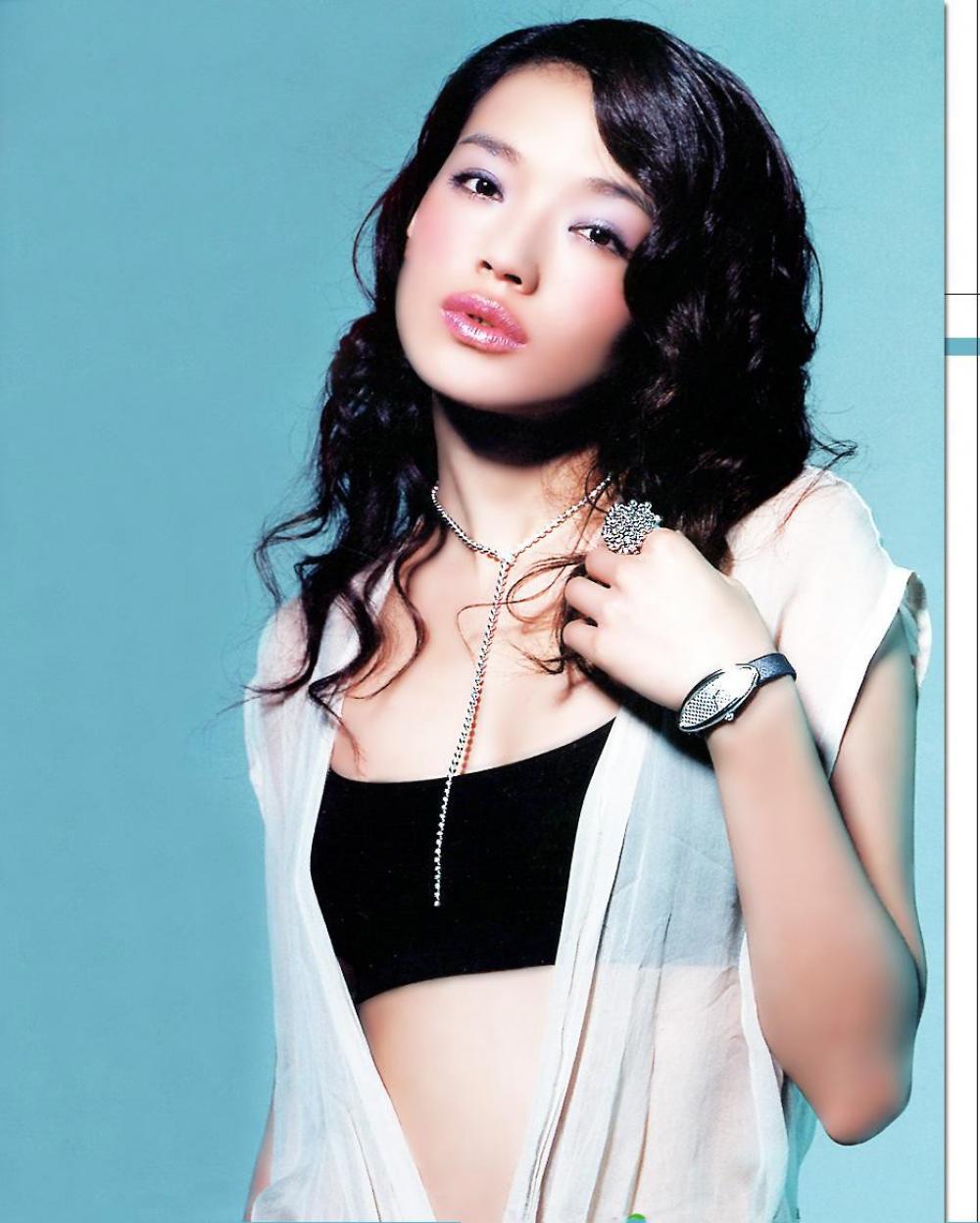 方银莹性感美女明星舒淇写真