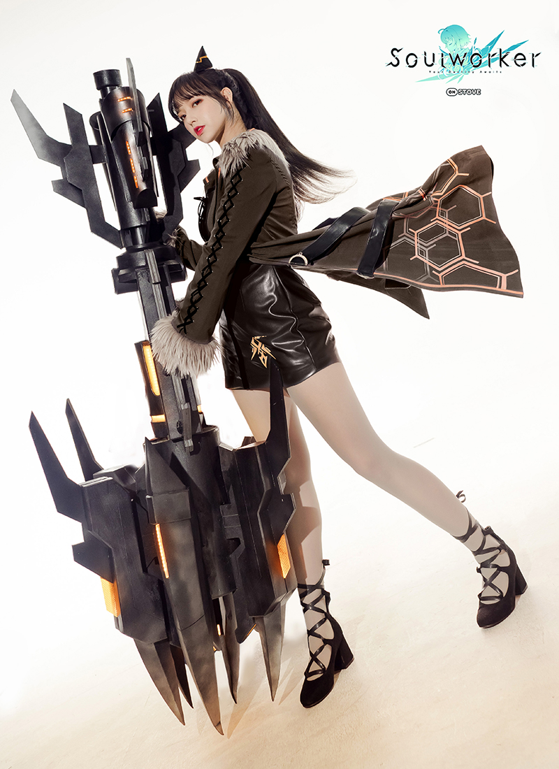 《soulworker》性感丝袜美腿美女Cosplay