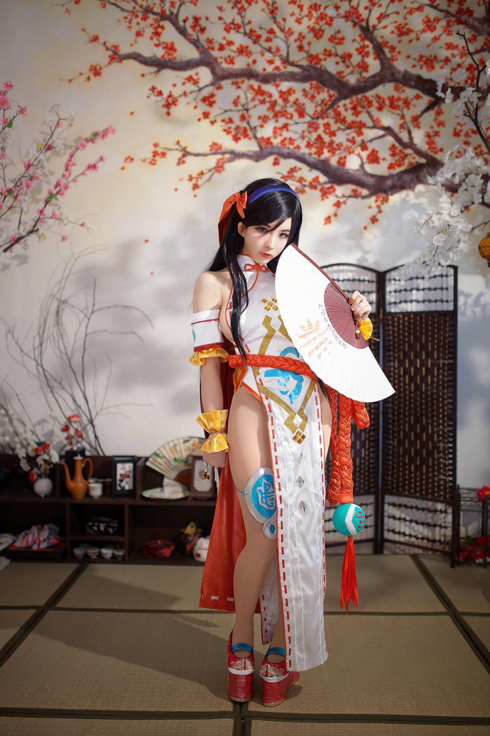 《剑灵》茱莉亚韩国美女肉丝美腿Cosplay