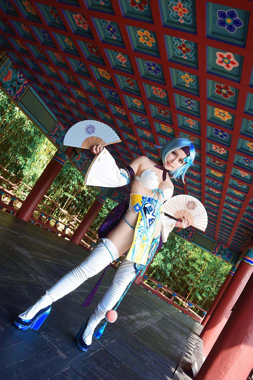 《剑灵》茱莉亚韩国美女性感大尺度Cosplay