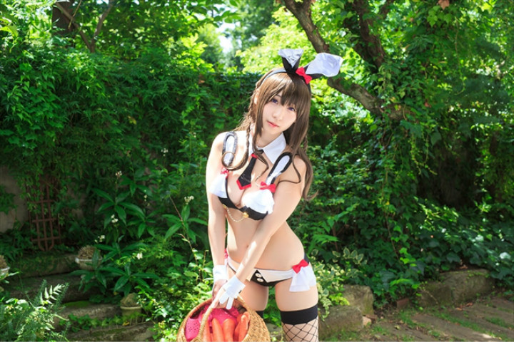 日本Cosplayerせんき：性感兔女郎装束