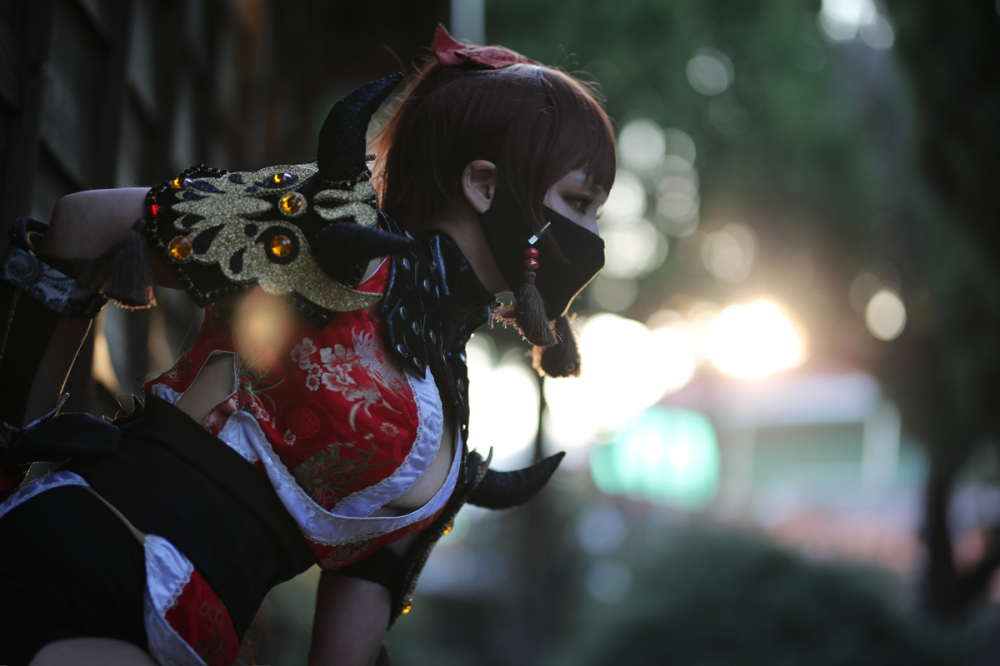 《超能战联Cyphers》新角色女忍Hotaru性感美女Cosplay