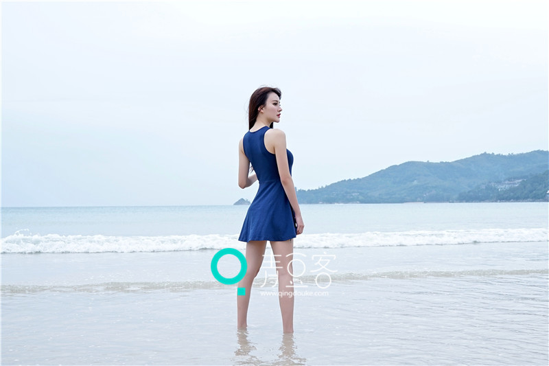 Cheryl青树海边写真 运动裙也可以很美丽