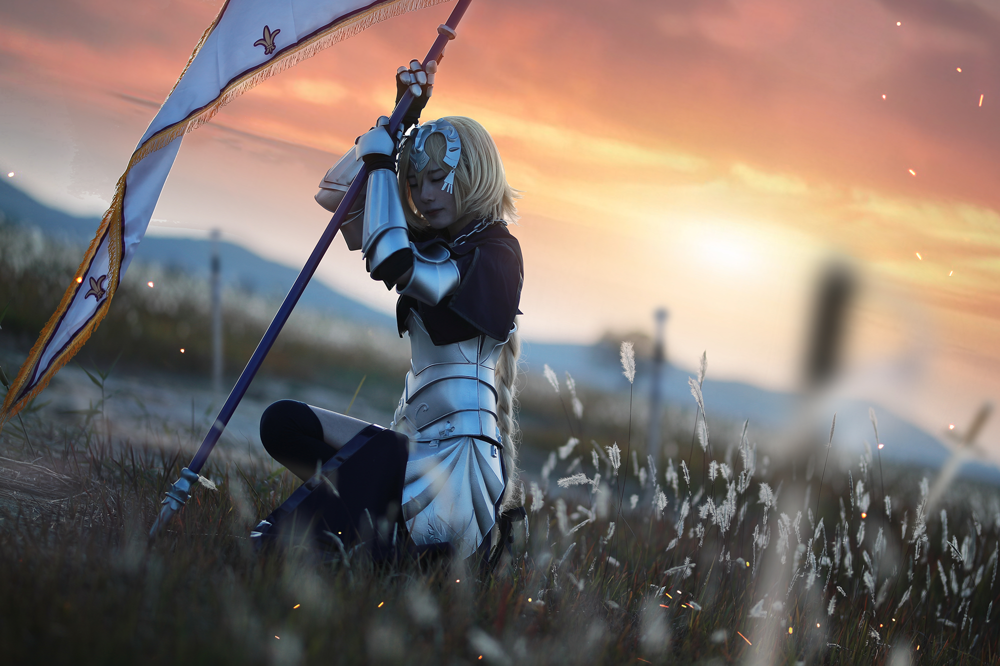 FGO Fate/Grand Order阿尔托莉雅与圣女贞德Cosplay