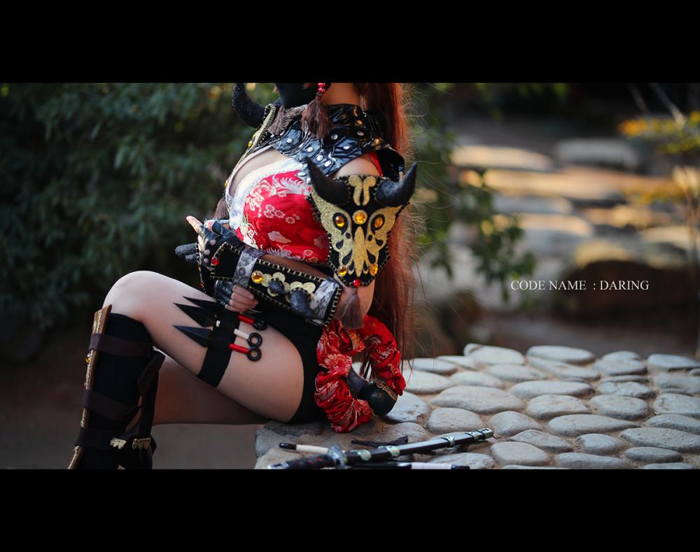 《超能战联Cyphers》新角色女忍Hotaru性感美女Cosplay