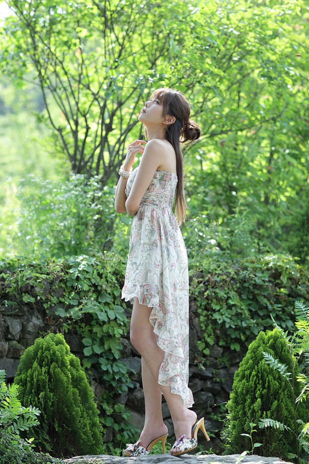 韩国车模许允美小清新写真照片