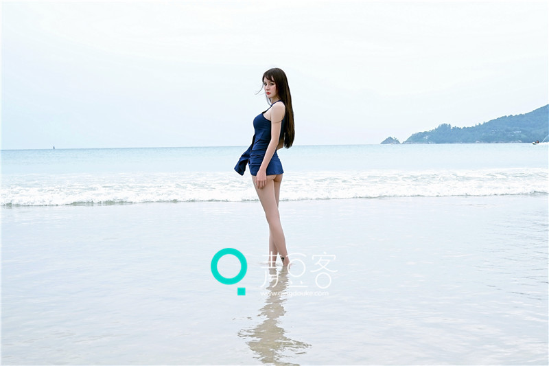 Cheryl青树海边写真 运动裙也可以很美丽