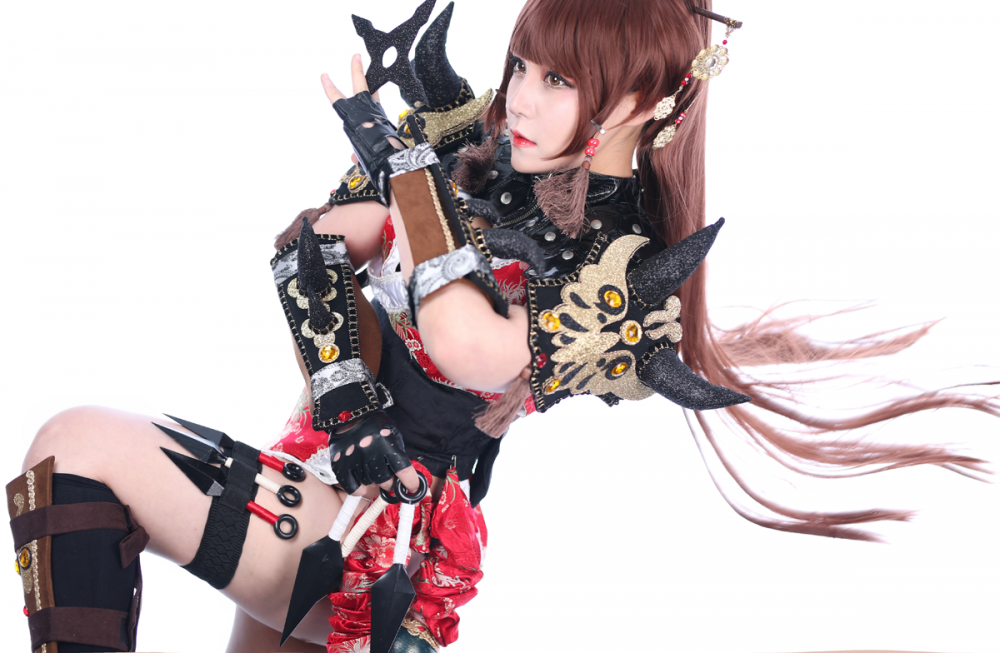 《超能战联Cyphers》新角色女忍Hotaru性感美女Cosplay