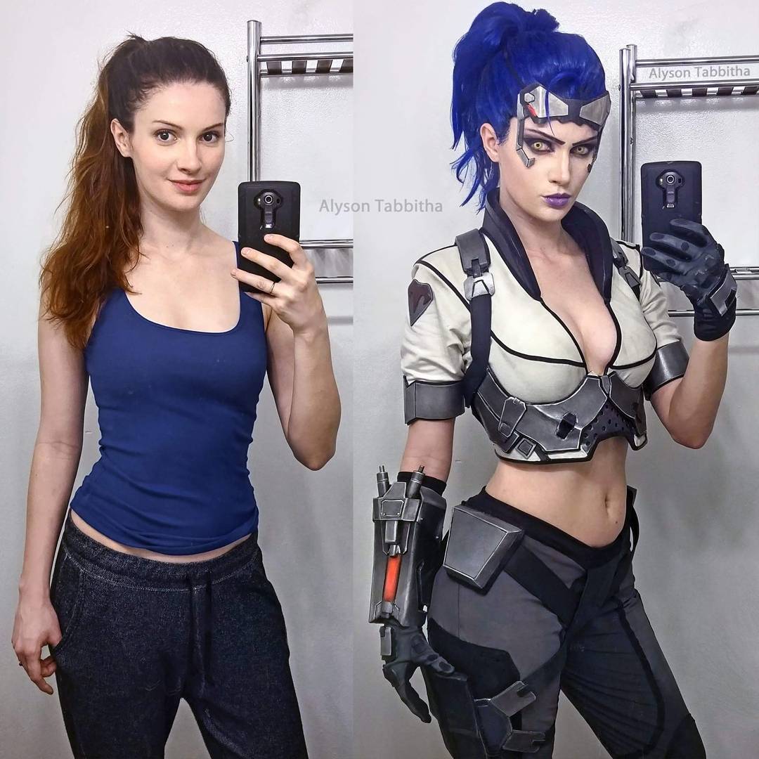 Cosplay大神级玩家Alyson Tabbitha扮演女巨人再度引起热议
