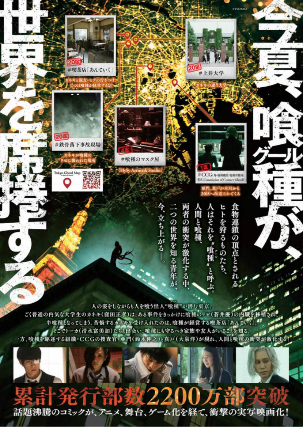 《东京喰种》真人电影角色剧照大公开