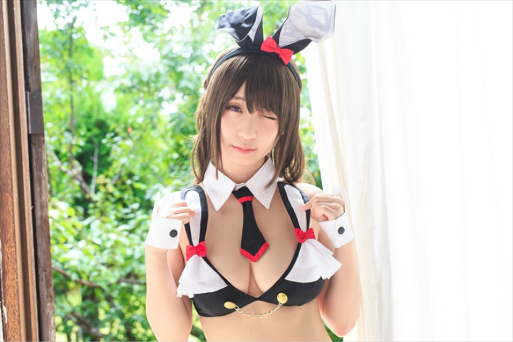 日本Cosplayerせんき：性感兔女郎装束