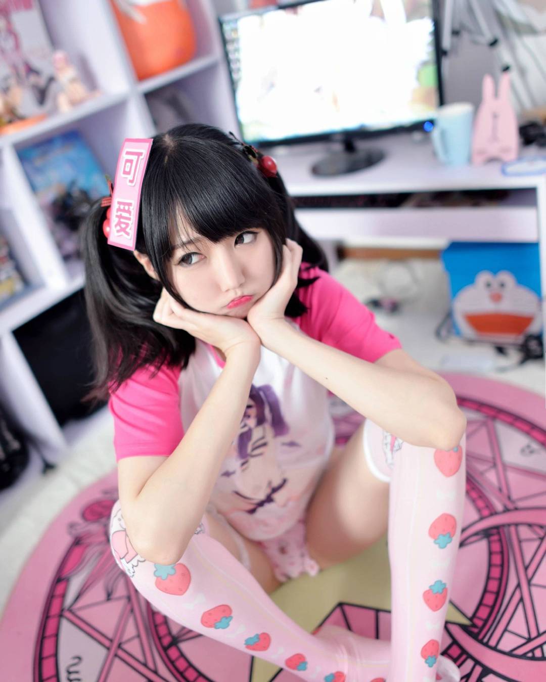「色气」无限——福利向Coser「Nagesa魔物喵」