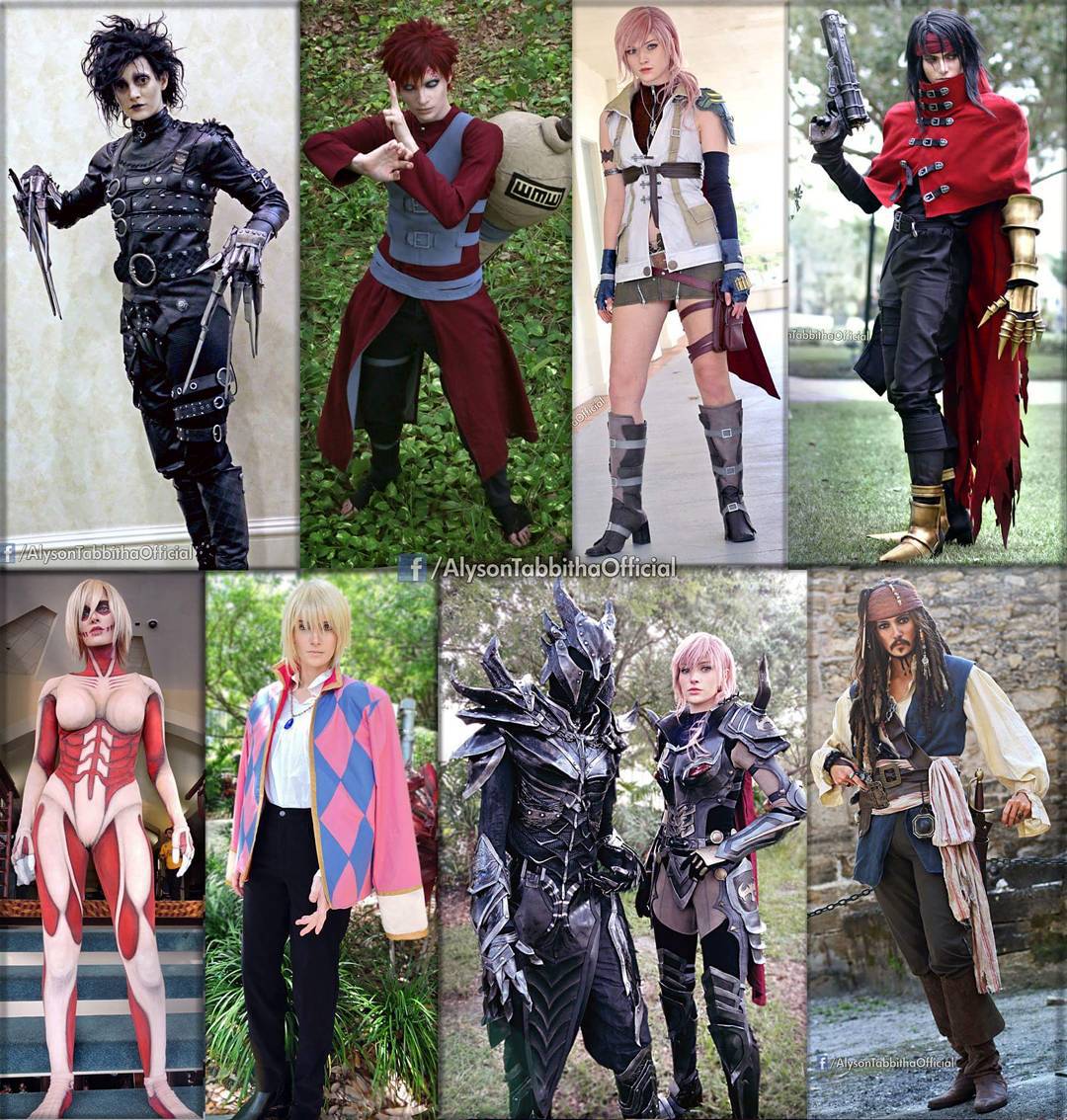 Cosplay大神级玩家Alyson Tabbitha扮演女巨人再度引起热议