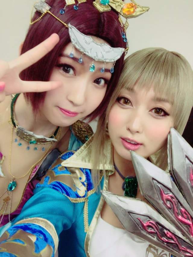 《貂蝉VS王元姬》口袋版三国志大战美女精彩Cosplay