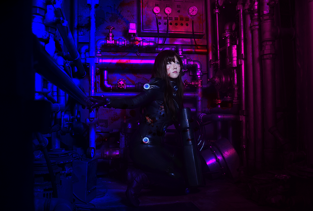 杀戮都市（GANTZ）丽香性感紧身衣美女Cosplay