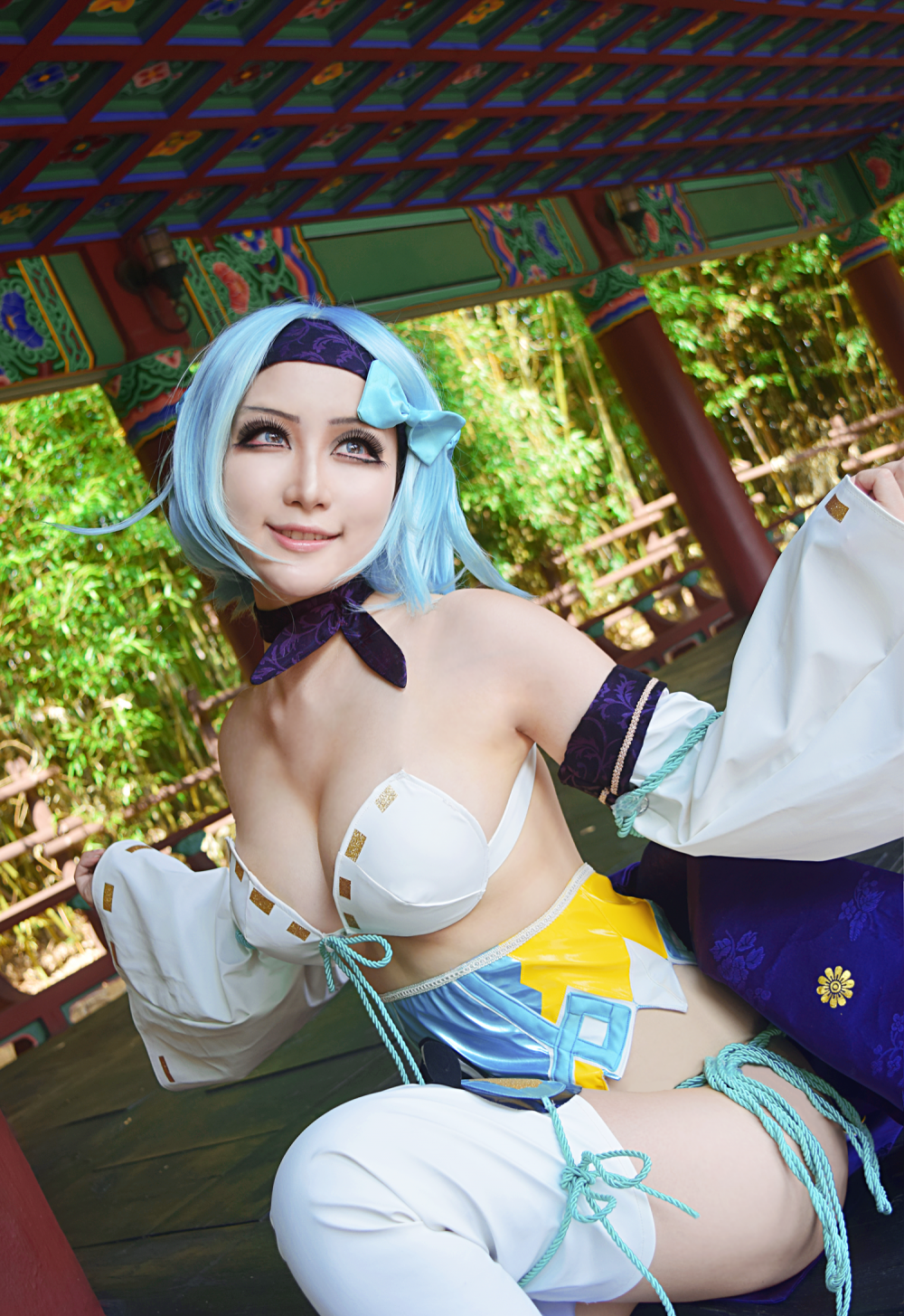 《剑灵》茱莉亚韩国美女性感大尺度Cosplay