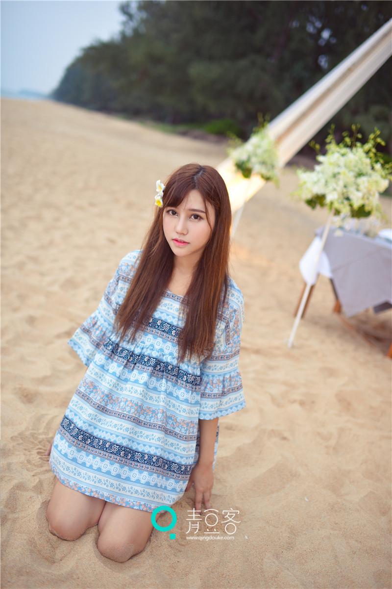 彩虹色棉袜小清新妹子绝美视觉享受