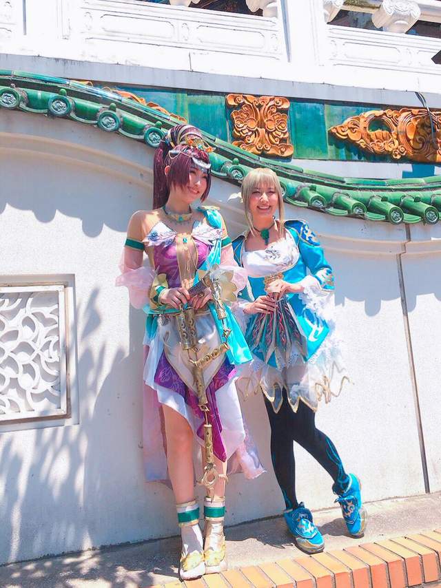 《貂蝉VS王元姬》口袋版三国志大战美女精彩Cosplay