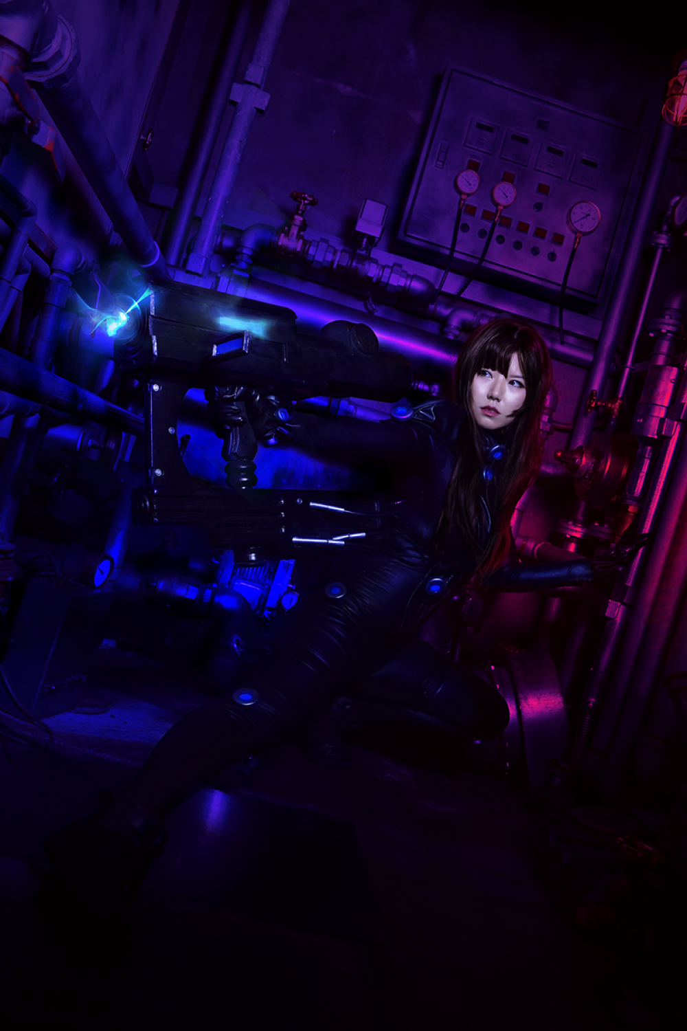 杀戮都市（GANTZ）丽香性感紧身衣美女Cosplay