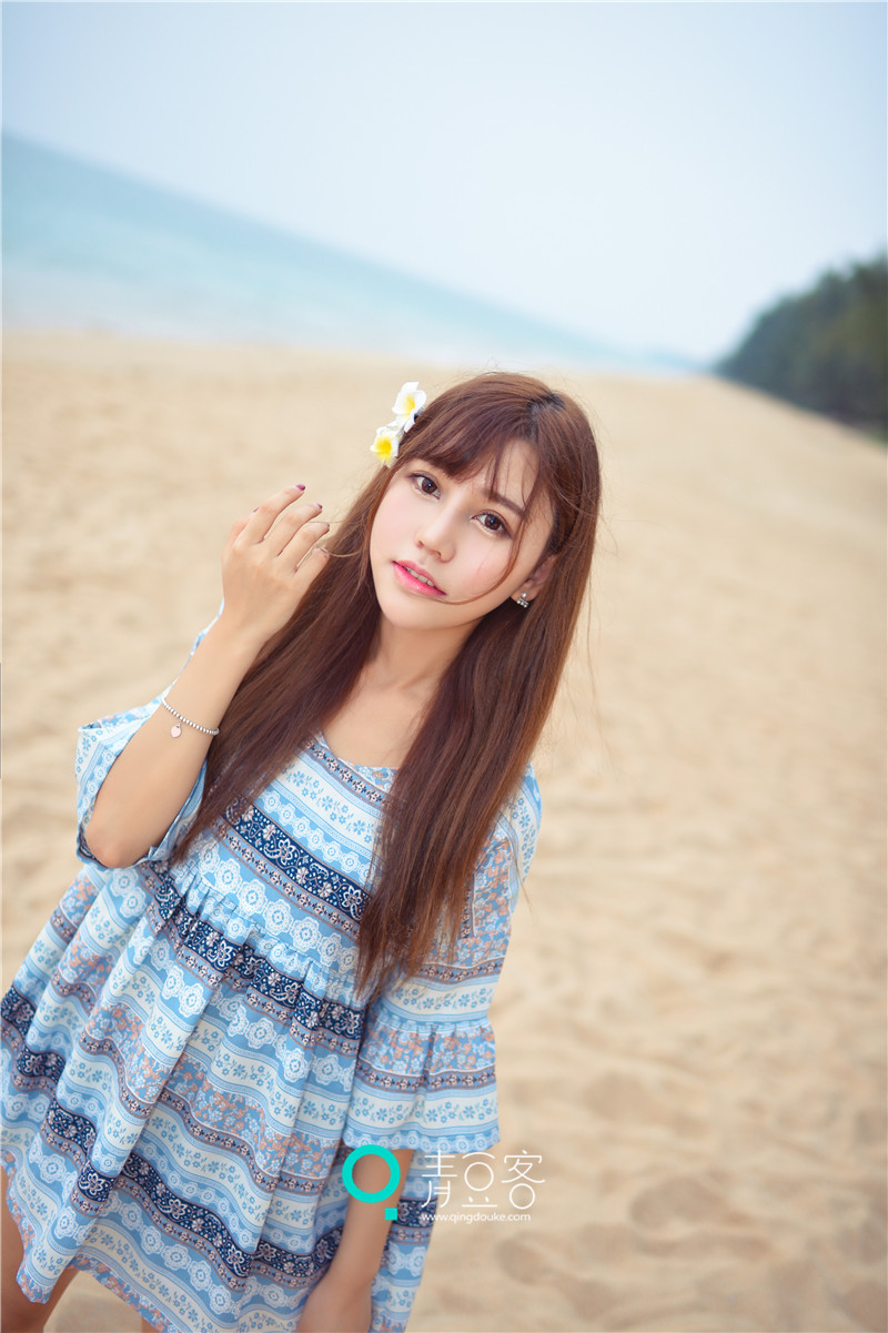 彩虹色棉袜小清新妹子绝美视觉享受