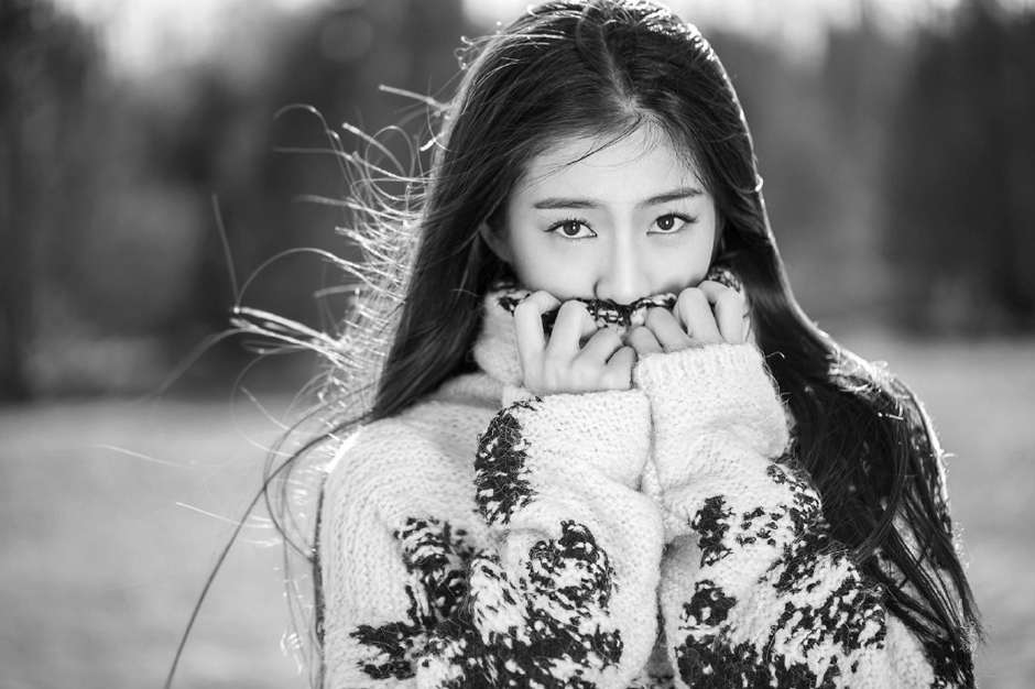 小东邪张雪迎治愈系写真