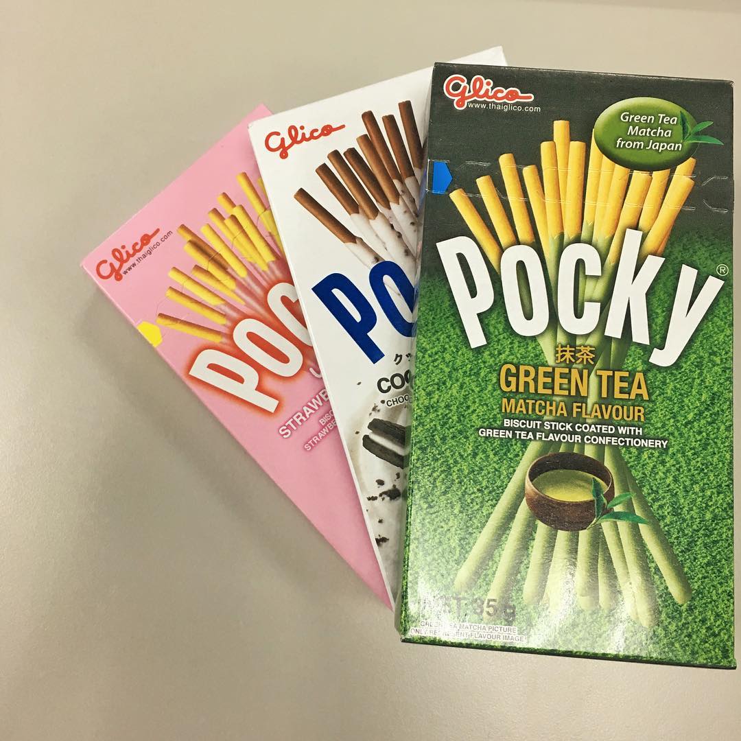 抹茶pocky算什么？超梦幻彩虹pocky，7种口味都在这1盒里面！