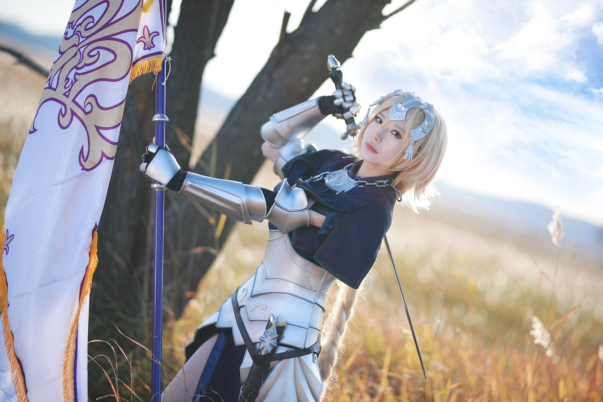 FGO Fate/Grand Order阿尔托莉雅与圣女贞德Cosplay