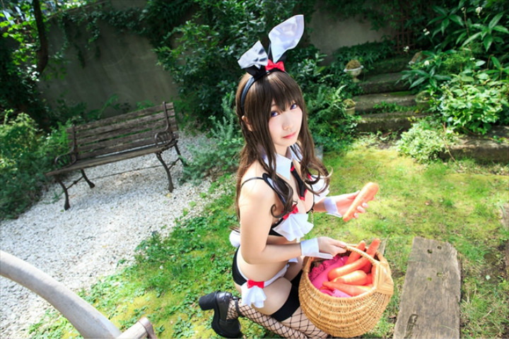 日本Cosplayerせんき：性感兔女郎装束