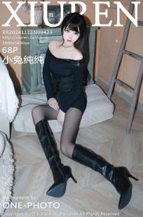 [XiuRen]高清写真图 2024.11.11 No.9423 小兔纯纯 黑丝美腿