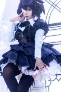 蠢沫沫-教主-六花原皮 梦幻哥特萝莉中二病邪王真眼Cosplay写真