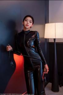 [XINGYAN]星颜社 2025.11.26 Vol.434 时安安：冷艳黑漆皮紧身衣，暗夜极致曲线诱惑 [73P]