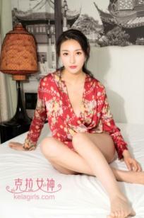 KelaGirls克拉女神-2018.03.24-璇子-《媚娘》极品性感私房照，优雅睡衣诱惑，展现绝美风韵与撩人美腿