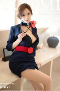 YouMi尤蜜荟-858-奶瓶土肥圆-性感深色OL制服空姐风诱惑-肤色丝袜美腿-2022.10.28-无圣光大尺度写真