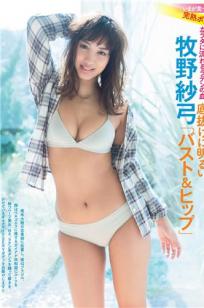 牧野纱弓- 2018年日本周刊杂志合辑