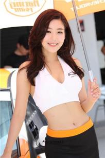 赵相嘻(조상히)-高清赛车女郎写真图集