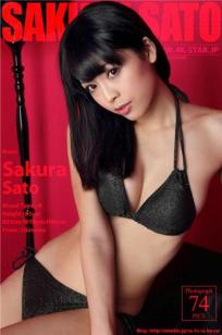 佐藤さくら [4k-star]高清写真图NO.00031 さとうさくら 水着 （ブラック）