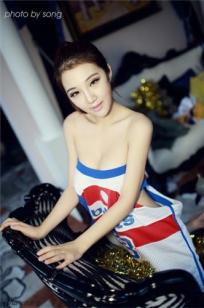桂晶晶 爆乳美女秀完美F杯身材写真图
