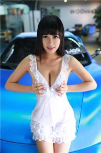 黄可christine-汽车美工坊特约[MYGIRL美媛馆]高清写真图NO.017