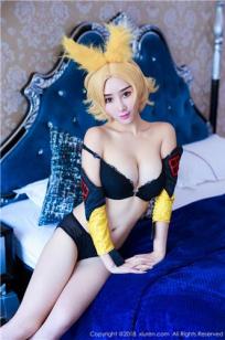 性感女神邹晶晶 王者荣耀妲己COS