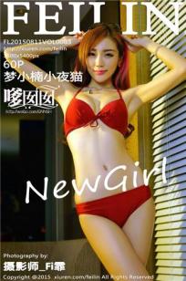 梦小楠小夜猫 [FEILIN嗲囡囡]高清写真图2015.08.11 VOL.003